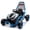 Blue, variant on Urday 24V Kids Drift Go Kart 400W High Power 7.46MPH for Aged 6-12 w/ Roll Cage