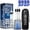 White with 30pcs Mouthwash, variant on MySmile LP221 OLED Portable Water Flosser Cordless with UVC Light & 30pc Mouthwash Combo, Oral Irrigator Electric Dental Flosser Picks for Teeth Cleaning, Braces, Gums, 5 Modes, 8 Jet Tips, Pink