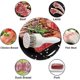 thumbnail image 5 of Ablandador de carne de cocina Martillo de bistec Spit Beef Agujas de acero inoxidable Cook Tool1pcs-black JAMW Sencillez, 5 of 5