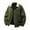 Mens Clothing Green, variant on Mens Lapel Cargo Jacket, Fall Coats for Men Winter Big & Tall Warmth Solid Color Long Sleeve Zip Up Jackets Windbreaker with Pockets M-4XL