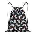thumbnail image 1 of Xecao Game Pattern Sports Drawstring Backpack - String Swim Gym Bag with Wet Proof Pocket for Women&Men-Medium, 1 of 6
