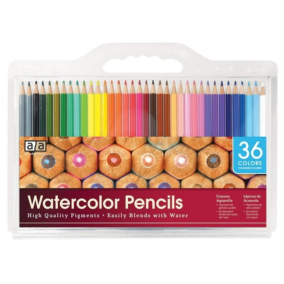 Art Advantage Color Watercolor Pencil Set 36Pc