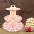 thumbnail image 5 of Farfi Cake Stand Disposable Exquisite Paper Lace Edge Three-layer Dessert Stand for Wedding (Rose Red), 5 of 13