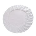 thumbnail image 6 of Luxury Cotton Mattress Cover Round Full Mattress Protector Fitted Sheet 16 Colors Available White, 6 of 7