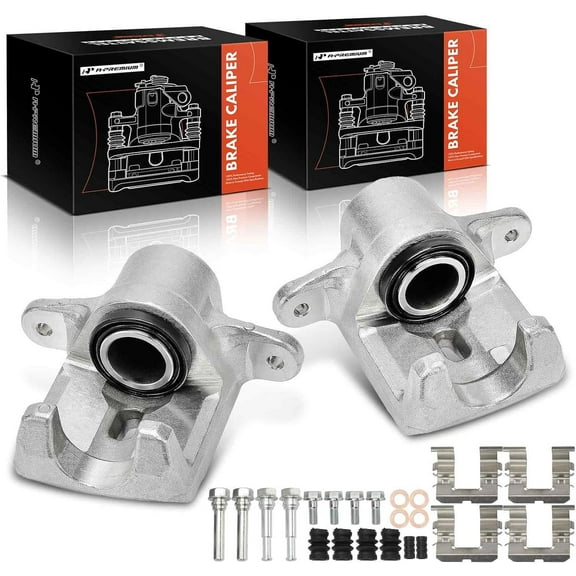 A-Premium Disc Brake Calipers Assembly Without Bracket Compatible with Scion FR-S 2013-2016 & Subaru BRZ 2013-2020 & Toyota 86 2017-2020 - Rear Driver and Passenger Side 2Pcs