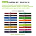 thumbnail image 4 of Champion Sports UBGD Ceinture Uniforme de Baseball et Softball pour Adulte, Or, 4 of 5