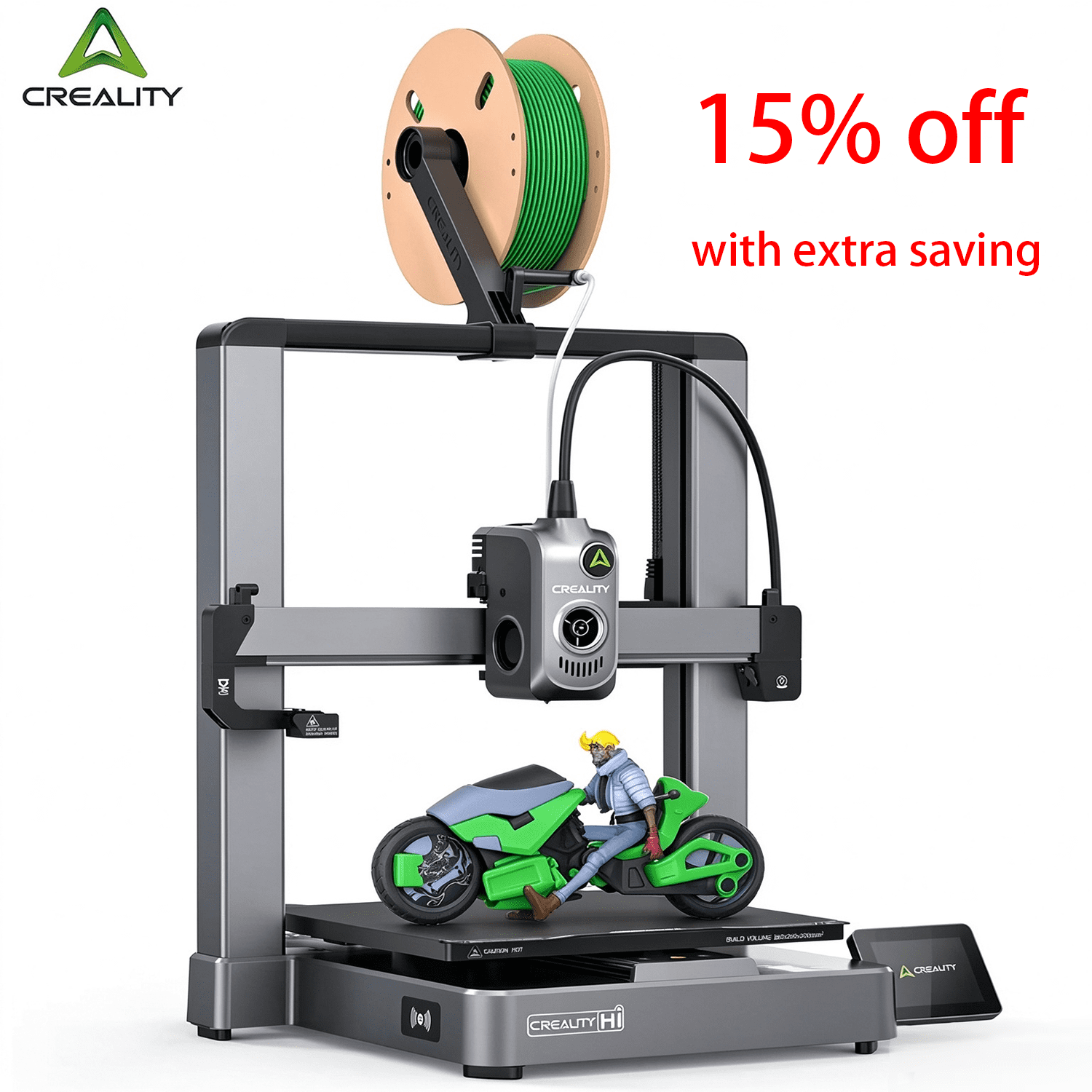 Flashforge AD5X 3D Printer, Multi-Color Printer with Display