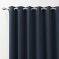 thumbnail image 2 of Qucyy 100" wide Bronze Grommet Top Inch Wide Navy x, 2 of 5
