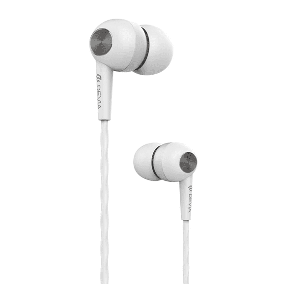 Kintone In-Ear Wired Earphone With Remote and Mic -White