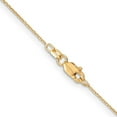thumbnail image 2 of Auriga Fine Jewelry 14K Yellow Gold .65mm Open Link Cable Chain Necklace 20inch for Women, 2 of 6