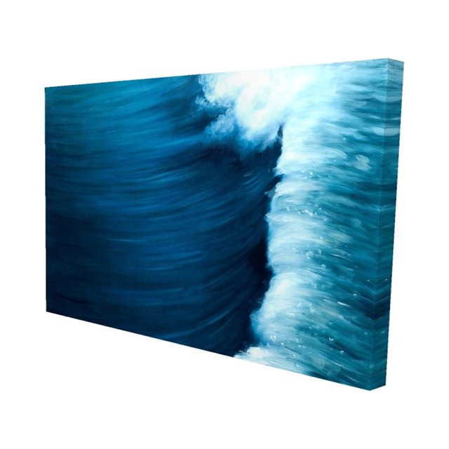 Wave - Toile 24"x36 Pouces - Impression à la Demande