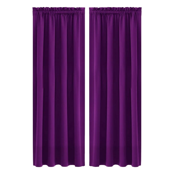 Apmemiss Clearance Blackout Curtains Heat Insulation, 52x84-Inch Energy Saving Soundproof Drapes, Scandinavian Solid Silk for Bedroom & Kitchen, Easy Install