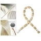 thumbnail image 4 of CRIN mongol sin blanquear de alta calidad para violín 4/4 1/8 Viola 80cm blanco perfke pelo de caballo violín, 4 of 9