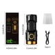 thumbnail image 4 of Fiudx Linterna de Cuatro Luces, Led Multifuncional, Luz con Clip Magnético, Resistente Al Agua Ipx66, Recargable Por Usb, Ideal para Acampar Al Aire Libre y Emergencias, 6 Modos de Iluminación, Inclu, 4 of 7