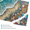 thumbnail image 3 of 500 PCS Dreamy Beach Pebbles 500 Piece Charm jigsaw puzzles,Stunningly Vibrant Colors,Featuring unique and dreamlike illustrations, depicting beautiful beach pebbles,Wooden Puzzle, 3 of 6