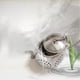 thumbnail image 5 of Infusor de té Naiovety forma de tetera Acero inoxidable colador de cadena, 5 of 6