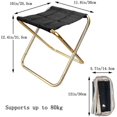 thumbnail image 2 of Small Portable Folding Stool,mini Outdoor Camping Folding Chairs, 2 of 5