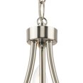 thumbnail image 5 of Better Homes & Gardens 12.75 in Satin Nickel 3 Light Semi Flush and Modern Convertible Pendant, 5 of 18
