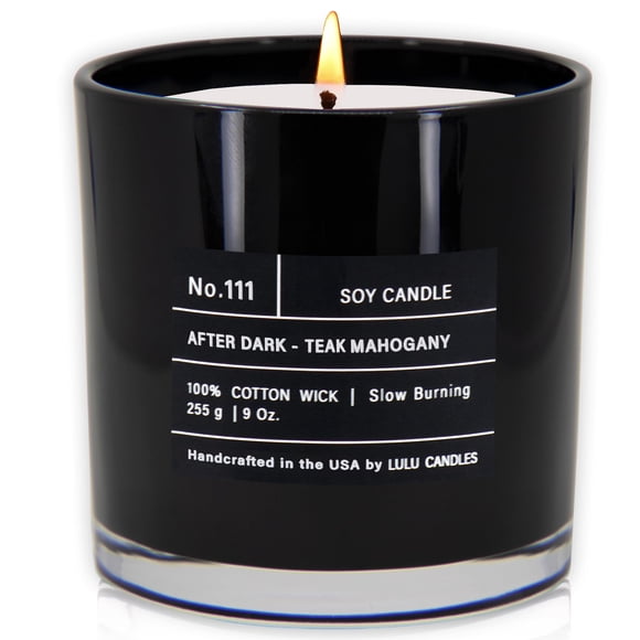 Candle Lulu Candles After Dark, teca y caoba, 265 ml