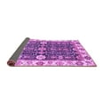 thumbnail image 2 of Ahgly Company Indoor Rectangle Oriental Purple Traditional Area Rugs, 8' x 10', 2 of 4