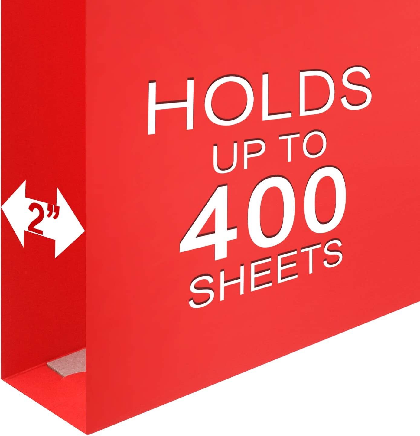 Extra Capacity Hanging File Folders, 30 Pack Reinforced Letter Size Hanging Folders with Heavy Duty 2 Inch Expansion, Designed for Bulky Files, Medical Charts, Assorted Colors