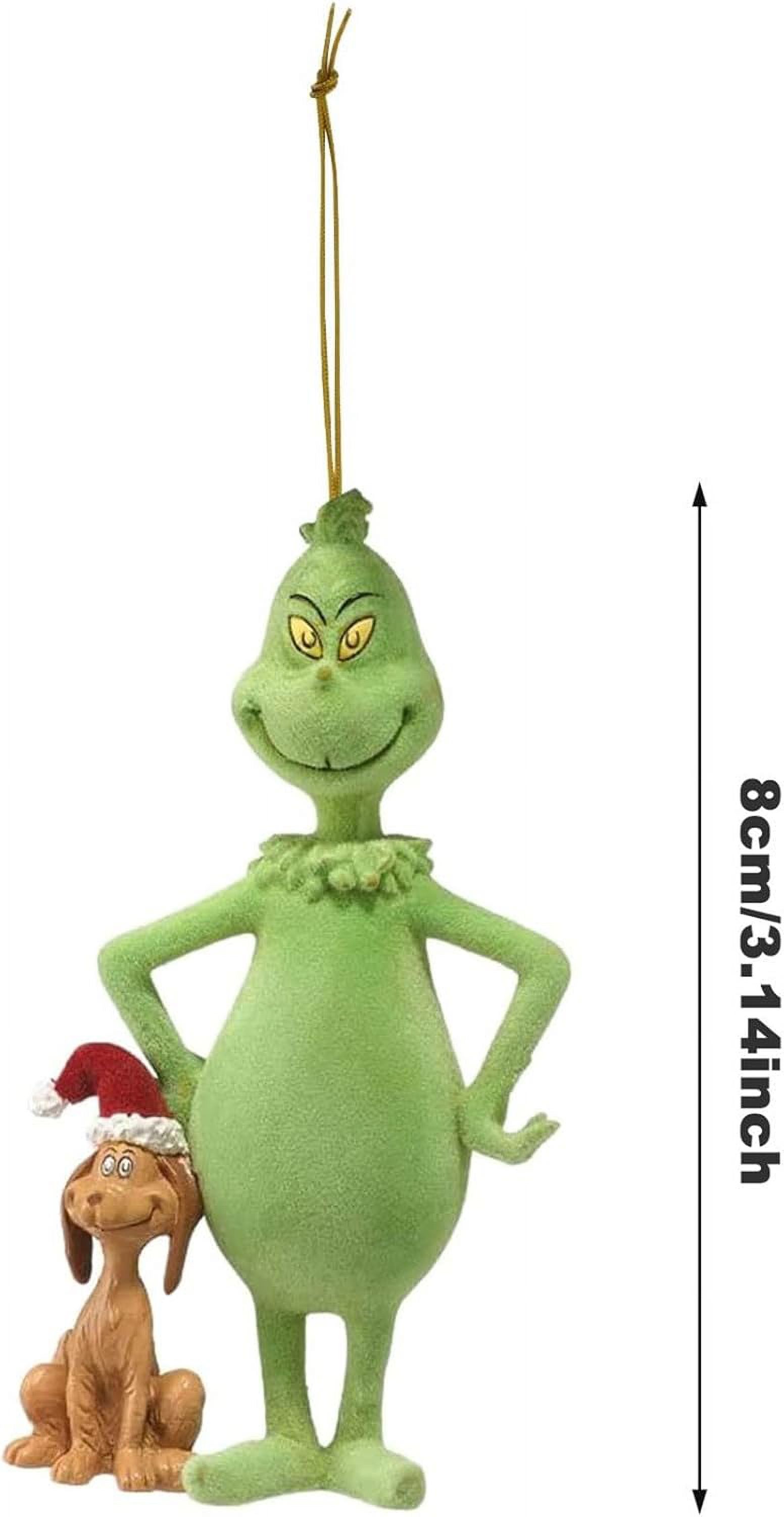 Merry Christmas Grinch Ornament Xmas Tree Hanging Decoration Figure Pendants