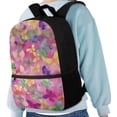 thumbnail image 4 of Uorisanigo School Bag Backpack Girls Boys 6-12 Year Colorful Butterfly Large Capacity Casual Daypack School Bag Bookbag with Padded Straps for Schools, Camps and Travel, 4 of 6