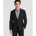 thumbnail image 5 of Tallia Mens Classic fit Suit Jacket Blazer 40 R Black Solid Stretch, 5 of 5