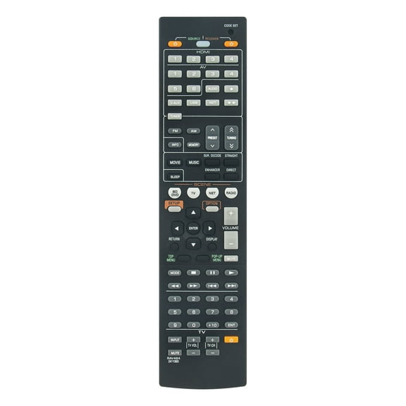 New RAV464 ZA11360 Replace Remote Control fit for YAMAHA AV Receiver