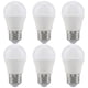 thumbnail image 1 of Pack of 6 5W Mini LED Bulbs, Warm White, E26 Base, G45, Lighting Accessory, 1 of 4