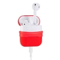 thumbnail image 3 of WUWOCJ Case Compatible with Airpods 1&2,Soft Silicone Skin Case Cover Shock-Absorbing Protective Case (Red), 3 of 5