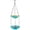 Blue, variant on Hanging Bird Bath with Solar Fountain, 9.25" Double Layer Outdoor Birdbath Fountain, 27.6” Adjustable Height, Hummingbird Birdbath Fountain for Patio, Yard, Garden Decoration