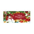 thumbnail image 2 of Hometravel Seasonal Garage Banner Display, Christmas Themed Door Decoration Flag, Party Atmosphere Backdrop for Outdoor Holiday Celebration, 2 of 6