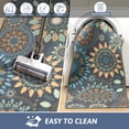 thumbnail image 5 of Findosom 3pcs Boho Kitchen Mat Set,Farmhouse Kitchen Rugs and Mat,Washable Non Slip Kitchen Mats Vintage Floor Mat Carpet for Hallway Laundry Room Sink,20"x32"+20"x47"+20"x59" Gray, 5 of 8