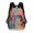 Color-1, variant on Tropical Vibrant Geometric Pattern Art Travel Backpack 17 Inch Laptop Bag Student Backpack