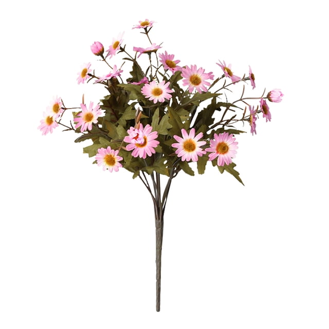 Windproof Mums for Outdoor Fall Realistic Sunset Garden Flowers