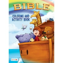 Bible 64 Page Coloring and Activity Book, by Bendon, Paperback