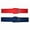 Red/Blue, variant on Silcone Bands for Samsung & Other Smart Watches 2 Pack - Compatible with All Devices Using Pin Connection