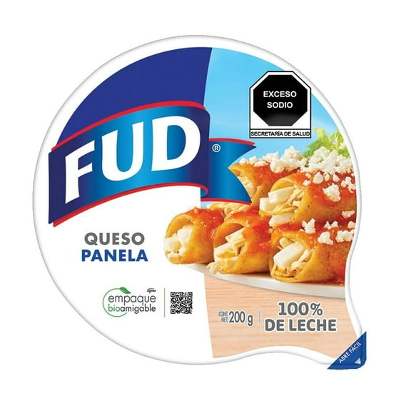 Queso panela FUD 23 en bloque 200 g