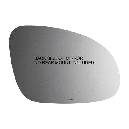 Part is Compatible with Jetta, GTI, EOS, Passat, Rabbit, Left Driver Mirror Glass Lens w/Adhesive