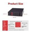 thumbnail image 5 of Caja para Disco Duro Portátil SSD de 2,5 Pulgadas SATA Interno USB 3.0 de 6 TB de Alta Velocidad con Carcasa para Disco Duro de Componentes, 5 of 5