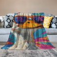thumbnail image 2 of Orinice Cute Goose Blanket,Colorful Cartoon   Throw Blankets,Soft Warm Lightweight Cozy Plush Animal Throws for Bedroom Sofa Home Decor Gifts for Women Girls  40x50in, 2 of 6