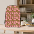 thumbnail image 5 of Easygdp Cartoon Pigs Clear Backpack, Transparent Bookbag for School for Women Men, Capacity Clear Bag for College, Travel, 5 of 7