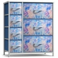 thumbnail image 7 of Sorbus Classic 7 Drawer Dresser for Kids Bedroom, Tie-Dye Blue, 7 of 7