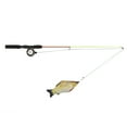 thumbnail image 3 of Cat Fishing Pole Toy, Retractable Cat Teaser Wand Toy Exerciser Cat Wand Toy Cat Toys For Indoor Cats Interactive Fishing Rod with Simulation Fish For Cat and Kitten, 3 of 7