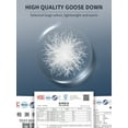 thumbnail image 3 of QueenLine Goose down baseball leather sleeve wool thickened college style warmth American style jacket, 3 of 11