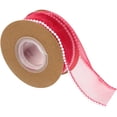 thumbnail image 1 of ColoMX 1 rollo de cinta ancha, ramo Floral, cinta de embalaje para regalo, artesanías con perlas pequeñas, cinta para envolver regalos, 1 of 7