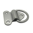 thumbnail image 3 of Folding Deck Pad Eyes Tie Down Cleat Lashing D Handle Universal Stainless Steel Marine Grade Tie Down Point Anchor for Marine Boat, 3 of 8