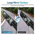 thumbnail image 4 of 1 par de espejos para motocicleta, espejos laterales para motocicleta, espejo retrovisor para motocicleta, espejos para motocicleta con intermitentes., 4 of 7