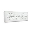 thumbnail image 3 of Stupell Industries Trust In The Lord Phrase Uplifting Rustic Sentiments,20 x 48,Designed by Daphne Polselli, 3 of 5